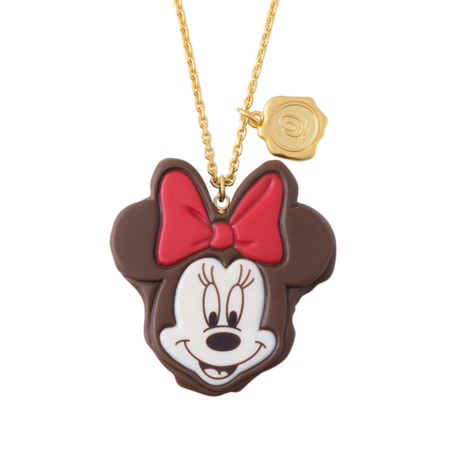 [Q-Pot] Necklace/Minnie Mouse Chocolate Cake