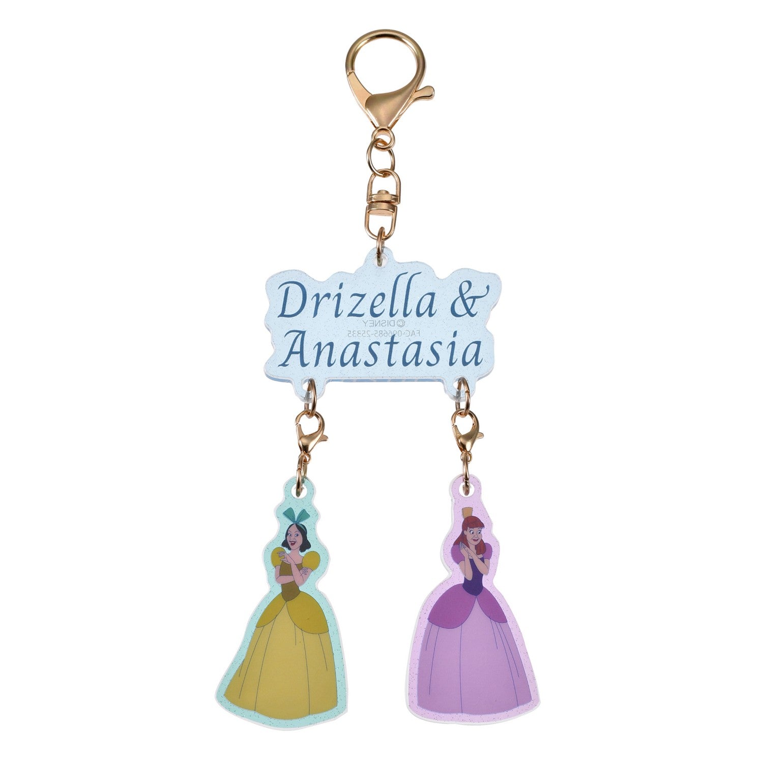 Drizella & Anastasia Keychain/Keychain Yurayura Cinderella Key chain Fes