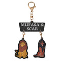 Mufasa & Scar Key Chain/Key Chain Yurayura Lion King Key chain Fes