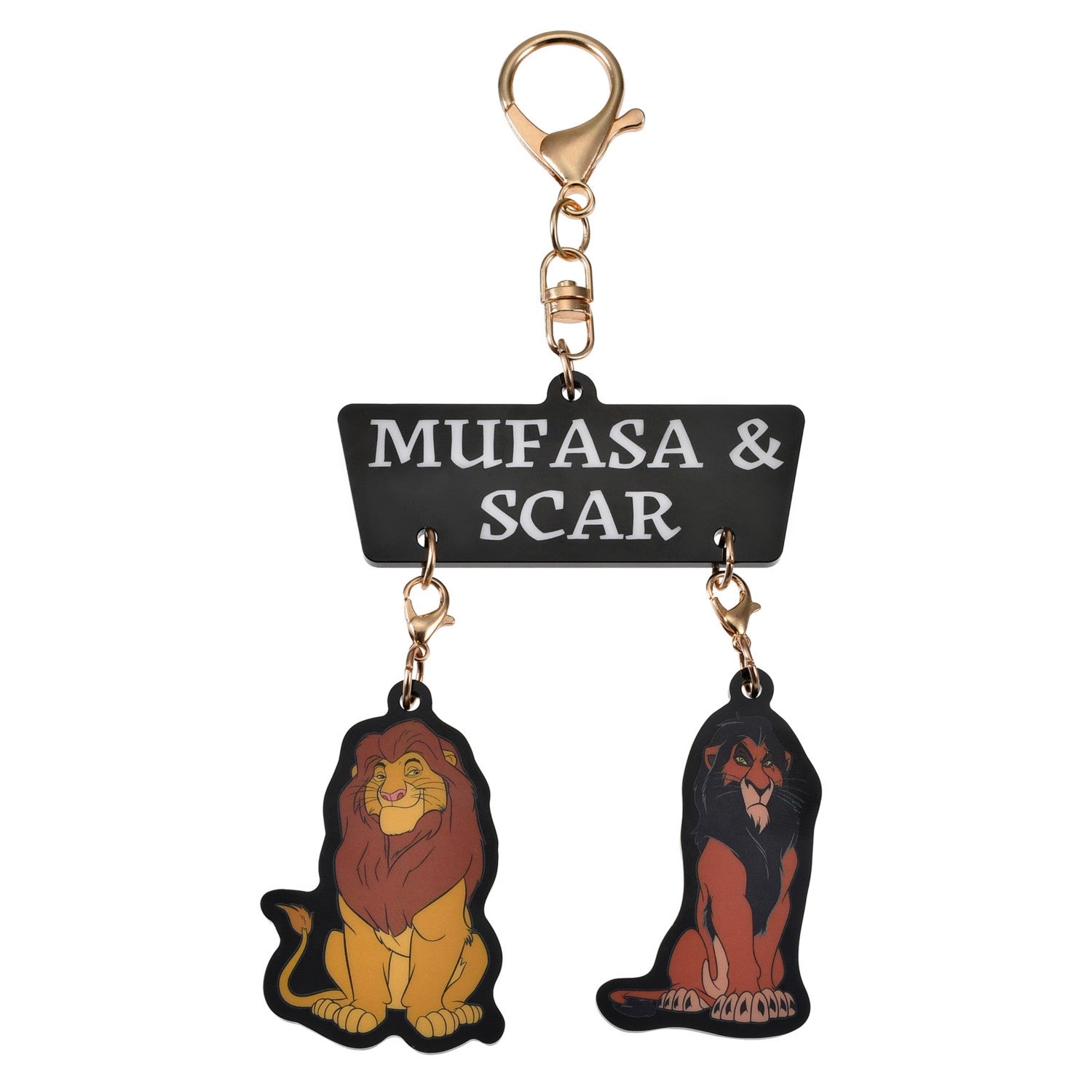 Mufasa & Scar Key Chain/Key Chain Yurayura Lion King Key chain Fes