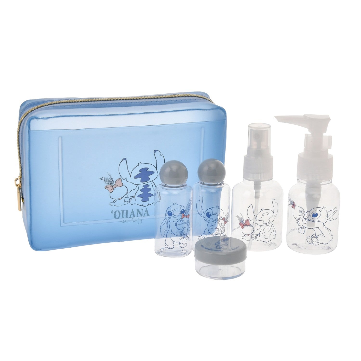 Stitch & Scrump Bottle Case Set with Pouch Health & Beauty Tool