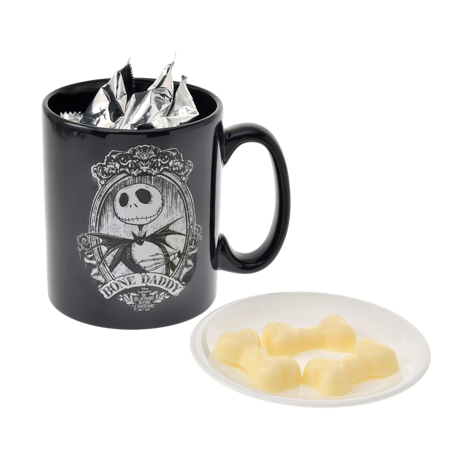 Jack Skellington Chocolate Mug TIM BURTON'S THE NIGHTMARE BEFORE CHRISTMAS VALENTINE COLLECTION