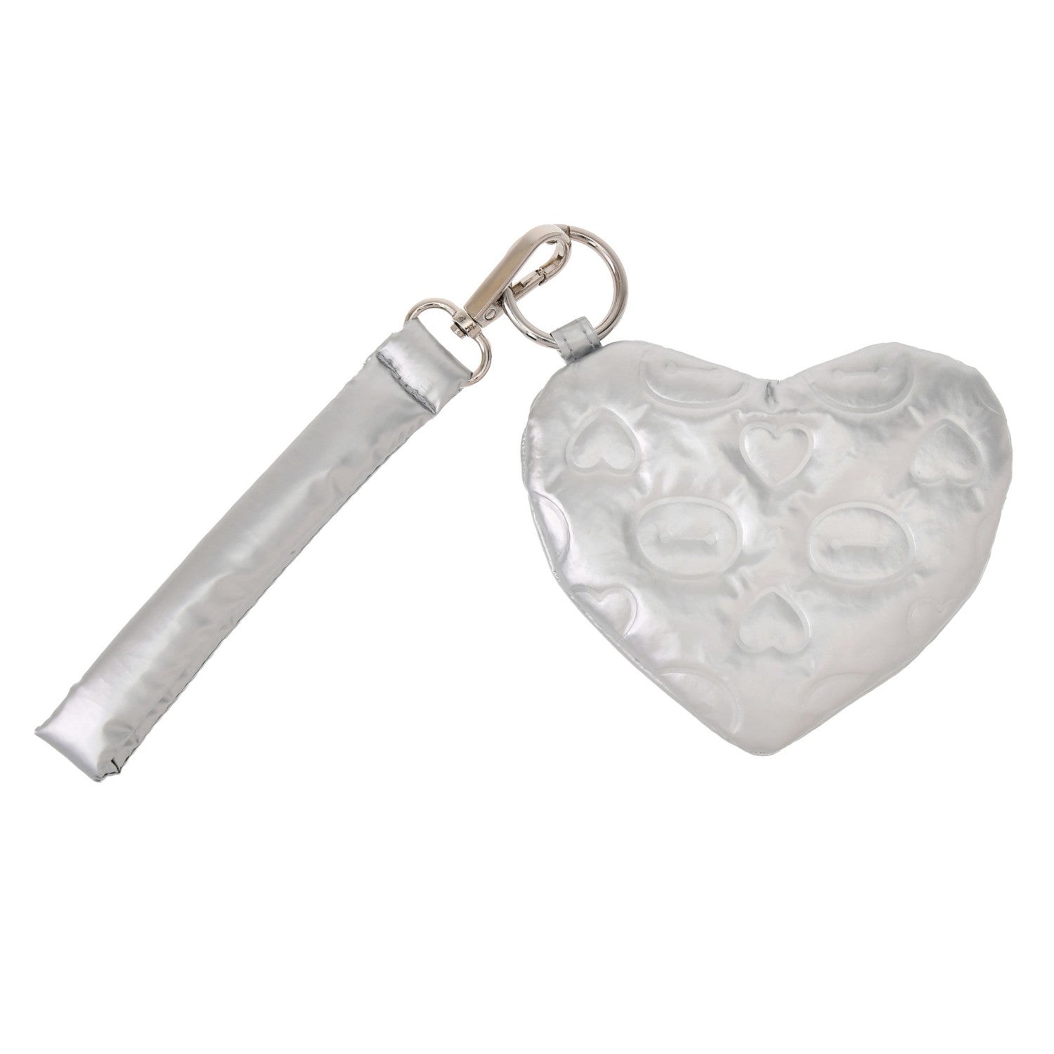 Baymax Pouch Flat with Carabiner and Hand Strap Soft Metallic Embossed