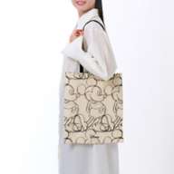 Mickey Tote Bag Standing Pose Sketch MAGICAL LABEL