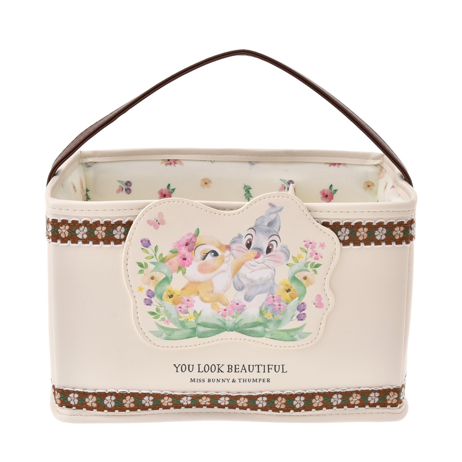Miss Bunny & Tonsuke Basket DISNEY SPRING ROMANCE