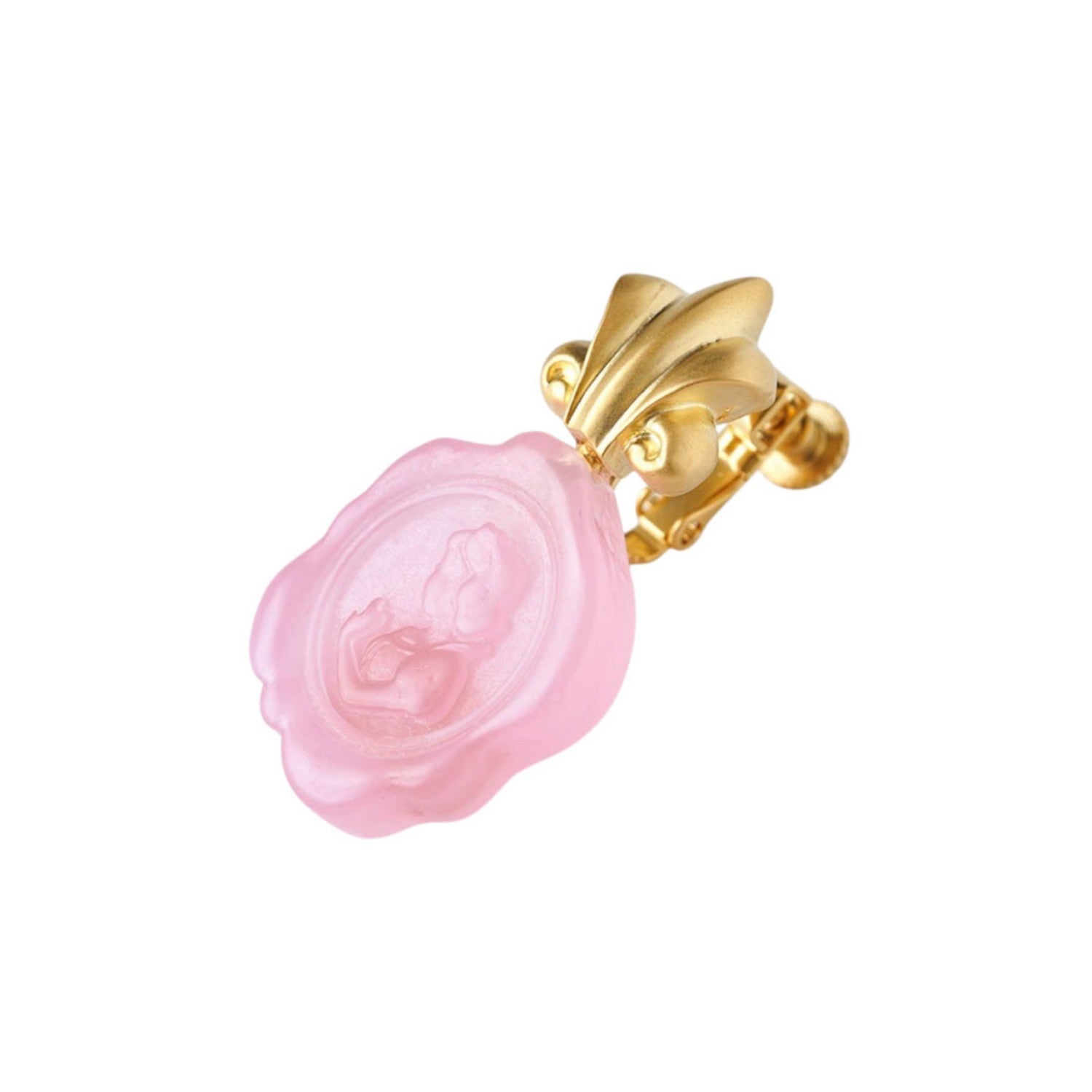 [Cuepot] Earrings Snow White/Cameo Candy