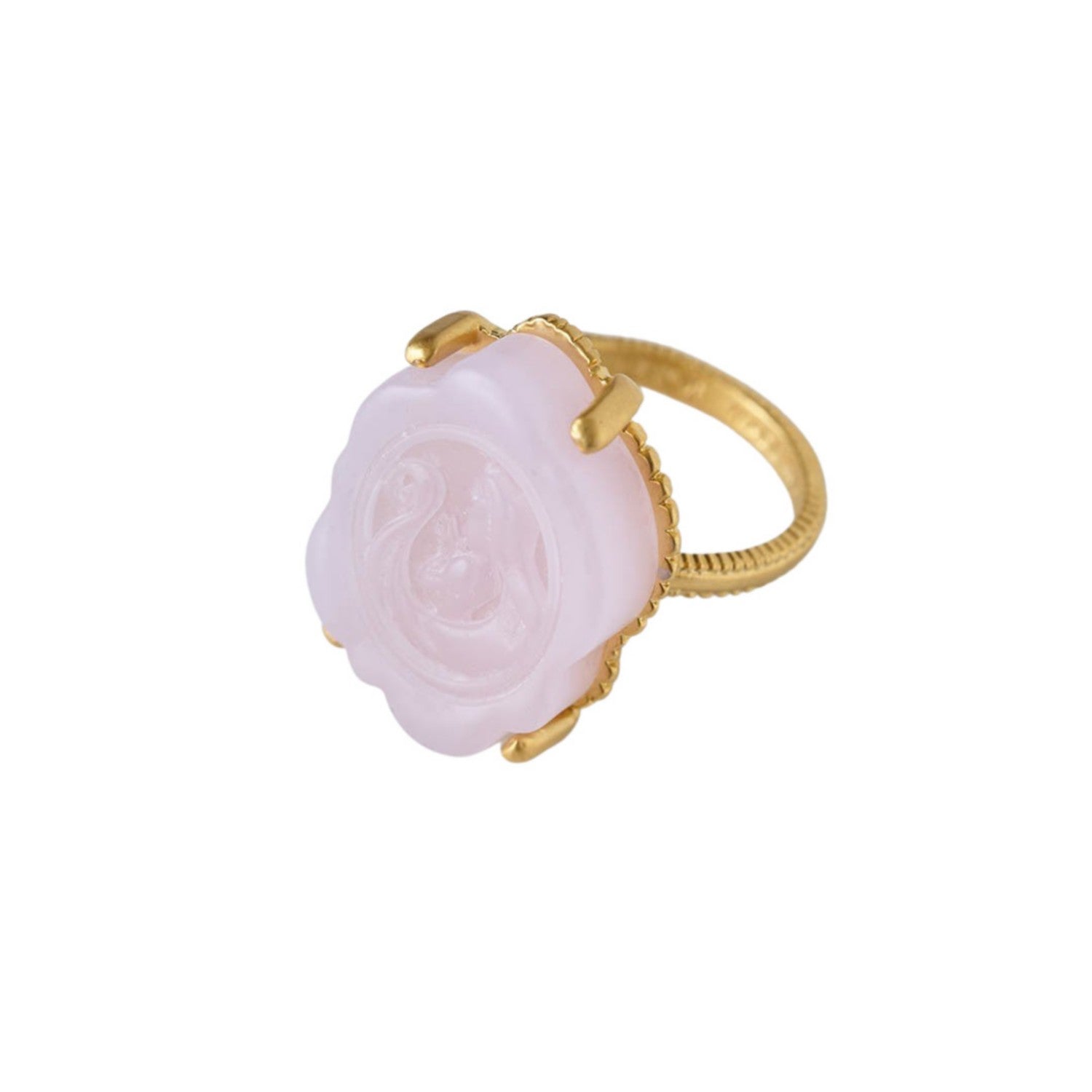 [Q-pot] Ring No. 11 Rapunzel/Cameo Candy