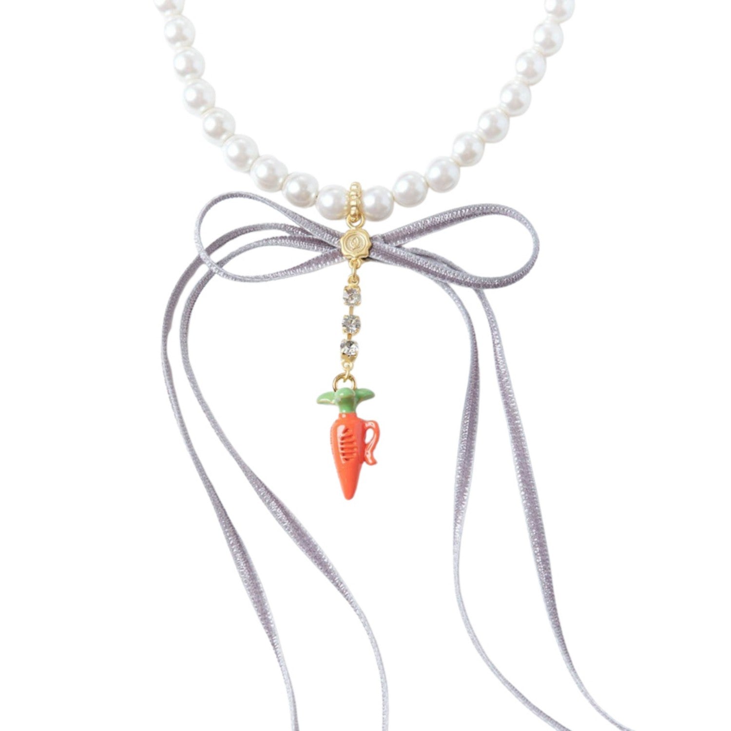 [Q-pot] Necklace Zootopia/Judy Carrot Recorder Sweet Heart