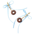 [Qpot] Earrings Zootopia/Donut Sweet Heart