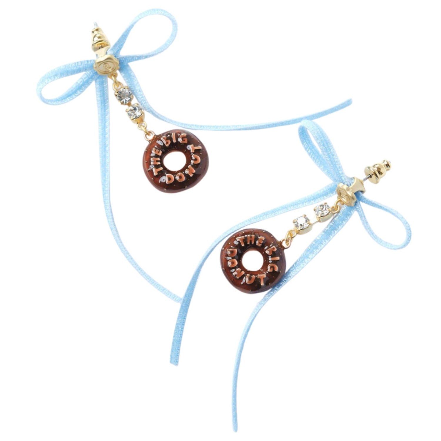[Qpot] Earrings Zootopia/Donut Sweet Heart