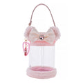 Minnie Pouch Clear Tubular with Charm Sparkling Lovely Heartbeat