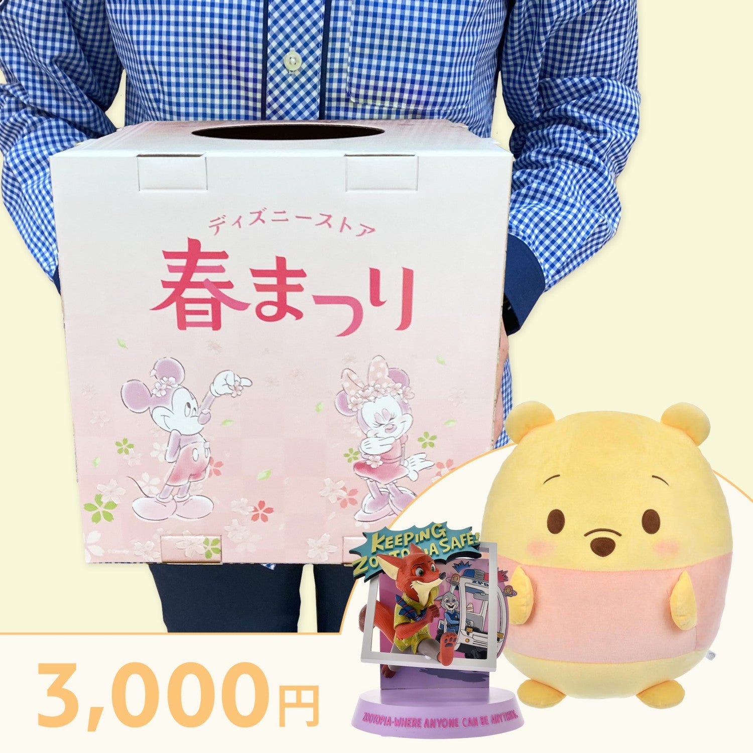 Disney Store Japan Spring Festival Lottery from Japan, exclusive collectible item