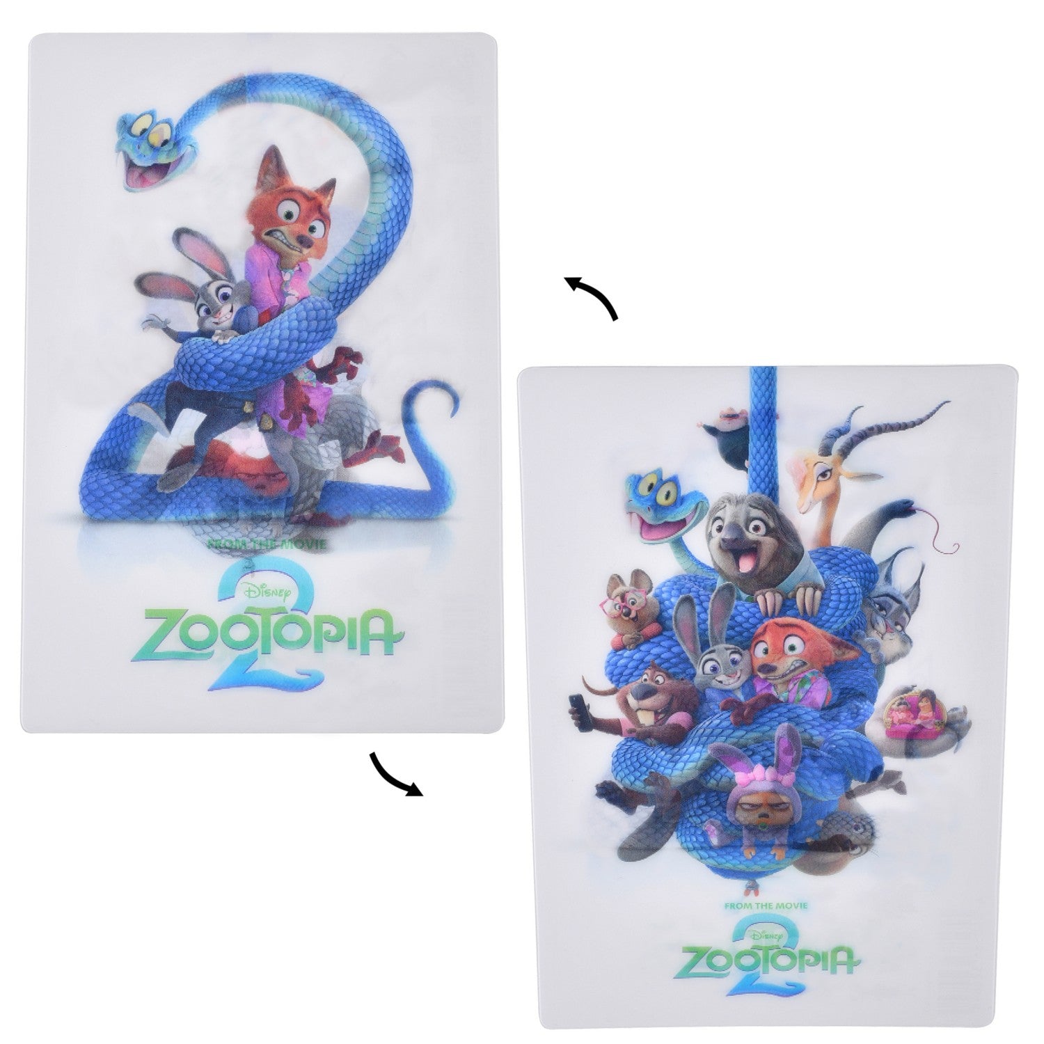 Zootopia 2 Postcard Poster 2 Lenticular