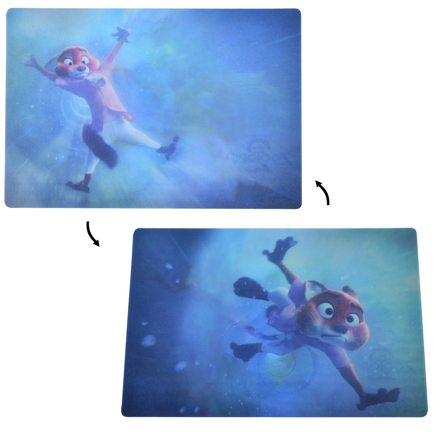 Nick Wilde Postcard Tube Zootopia 2 Lenticular