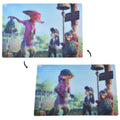 Nick Wilde, Judy Hopps, Nibbles Maplestick Postcard It's Time to Leave Marsh Market Zootopia 2 Lenticular