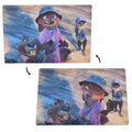 Disney Zootopia 2 lenticular postcard featuring Nick Wilde, Judy Hopps, and Nibbles Maplestick from Japan