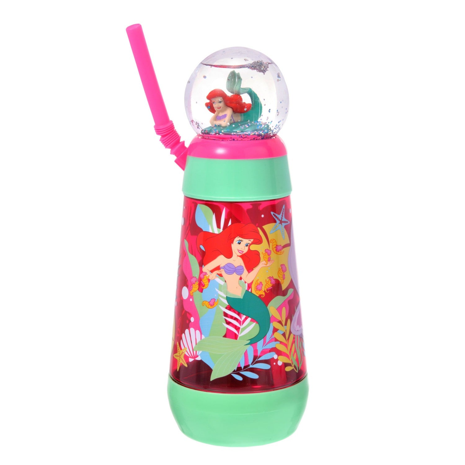 [Restock] [For Kids] Ariel & Flounder Tumbler Snow Globe