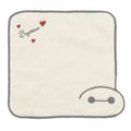 [Restock] Baymax Mini Towel Line Embroidery Face