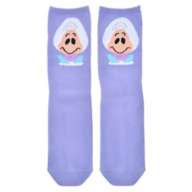 [Restock] Young Oyster Socks Face Alice in Wonderland Purple 23-25