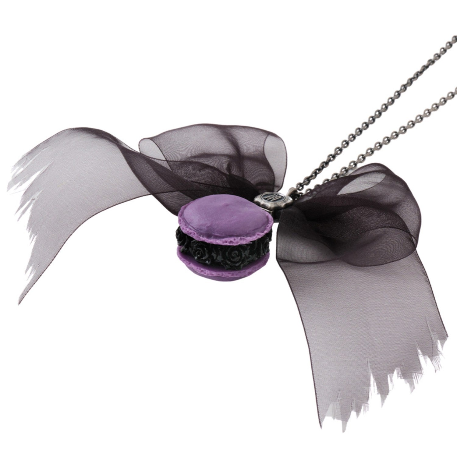 [Q-Pot] Haunted Mansion/Necklace Wall Paper Macaron