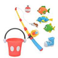 [Restocked] Mickey Toy Fishing Playset