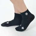 [Restock] Mickey Socks Short Face Embroidery Black 23-25