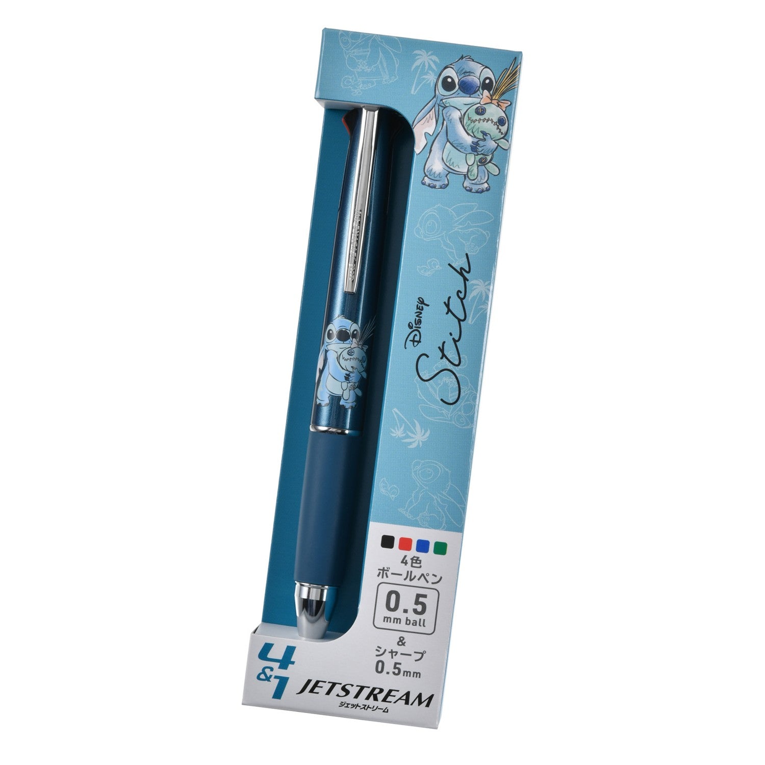 [Restock] Stitch & Scrap Jet Stream Multi-Function Pen 4 & 1 0.5