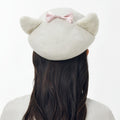 [Restock] Marie Fashionable Cat Hat/Beret COSTUME GOODS White 57
