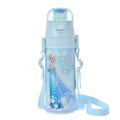 [Restock] [For Kids] Elsa Water Bottle Stainless Steel with Strap Frozen Blue