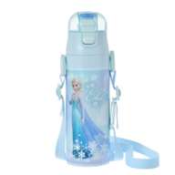 [Restock] [For Kids] Elsa Water Bottle Stainless Steel with Strap Frozen Blue