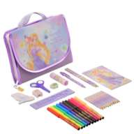 [Restock] [For Kids] Rapunzel & Pascal Stationery Set Flap Bag Type Flower Garden