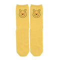 [Restock] Winnie the Pooh Socks Face & Butt White 23-25