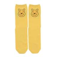 [Restock] Winnie the Pooh Socks Face & Butt White 23-25