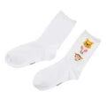 [Restock] Pooh, Piglet, Tigger Socks Triple Face White 23-25