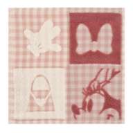 [Restock] Minnie Mini Towel Gauze Gingham Check