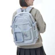[Restock] Stitch & Scrump Rucksack/Backpack Clear Window Pass Case Included 22L Life Partner Bag Casual Bag