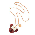 [Q-Pot] Minnie Mouse/Necklace Strawberry Waffle