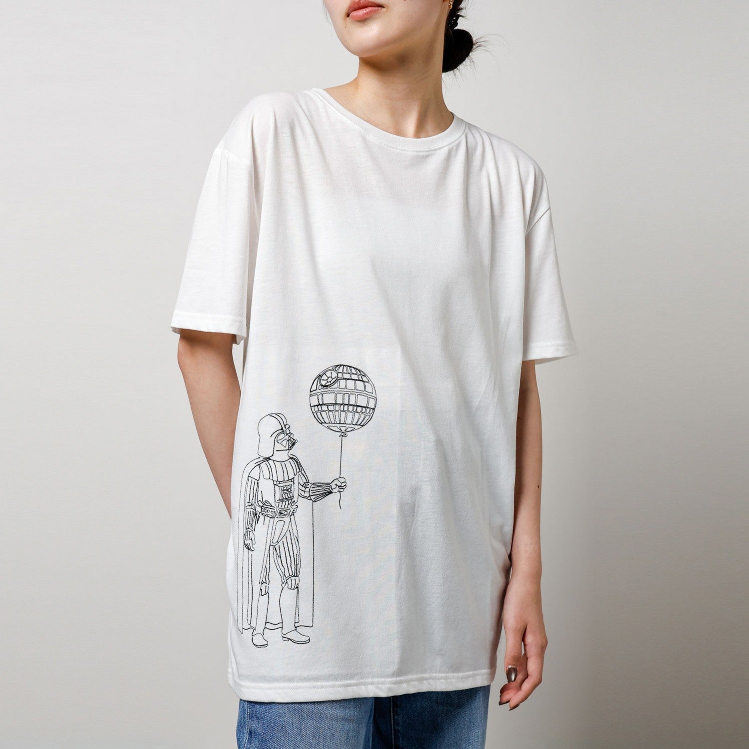 Charajan Star Wars T-shirt (M) Darth Vader/Balloon