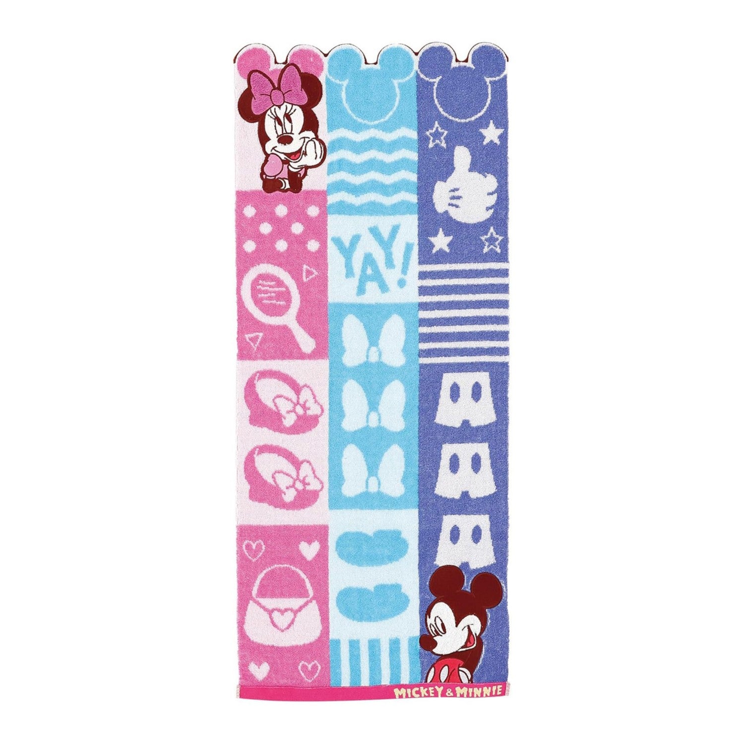 Mickey & Minnie Face Towel Mickey & Minnie/Shamble