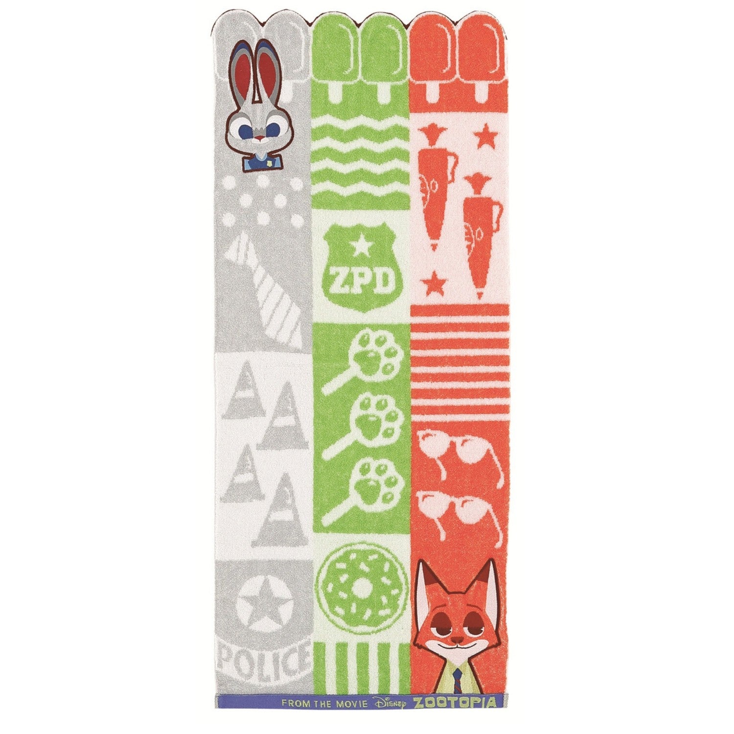 Zootopia Face Towel Zootopia/Chamble
