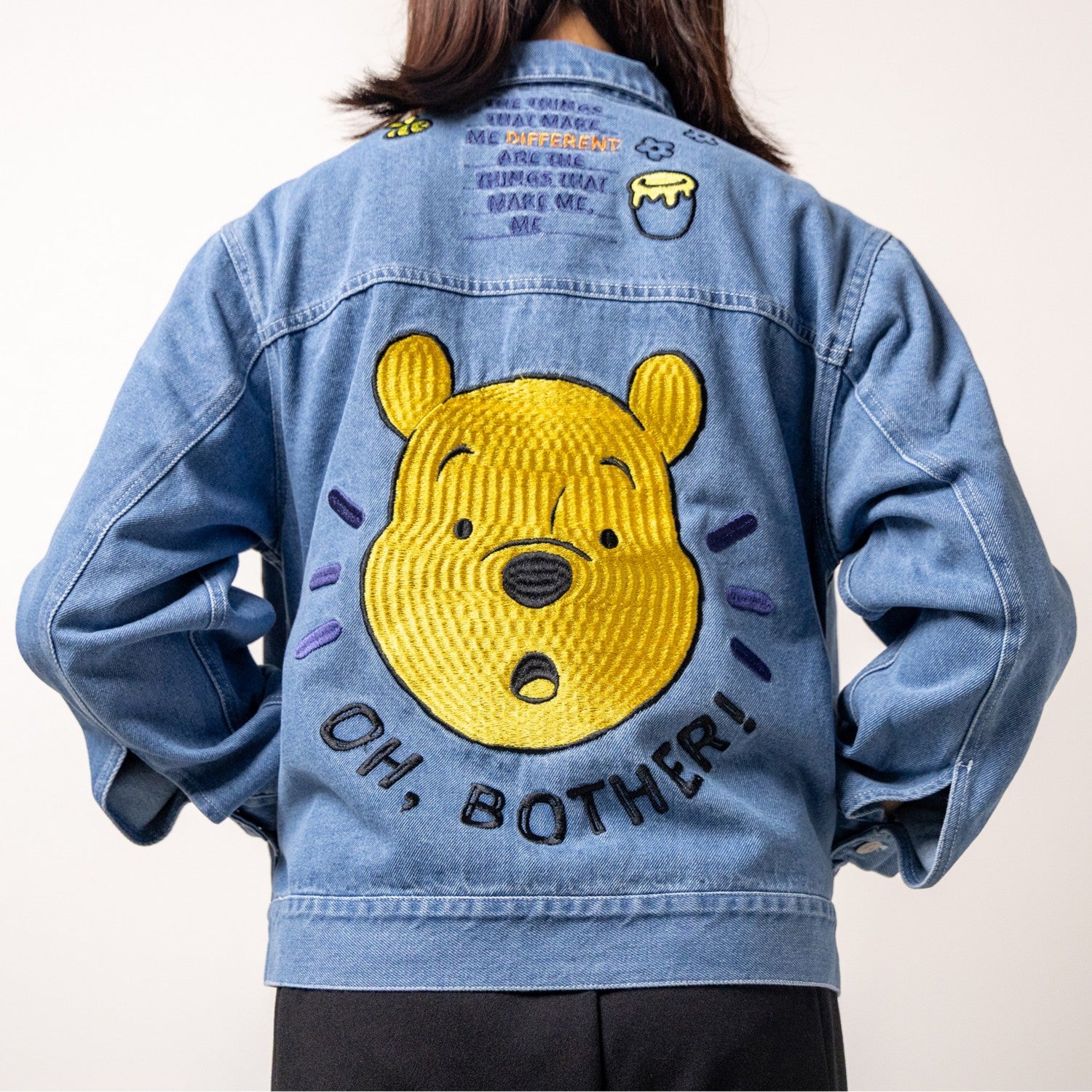 [Chara Jean] Winnie the Pooh Jeans (M) Make Honey