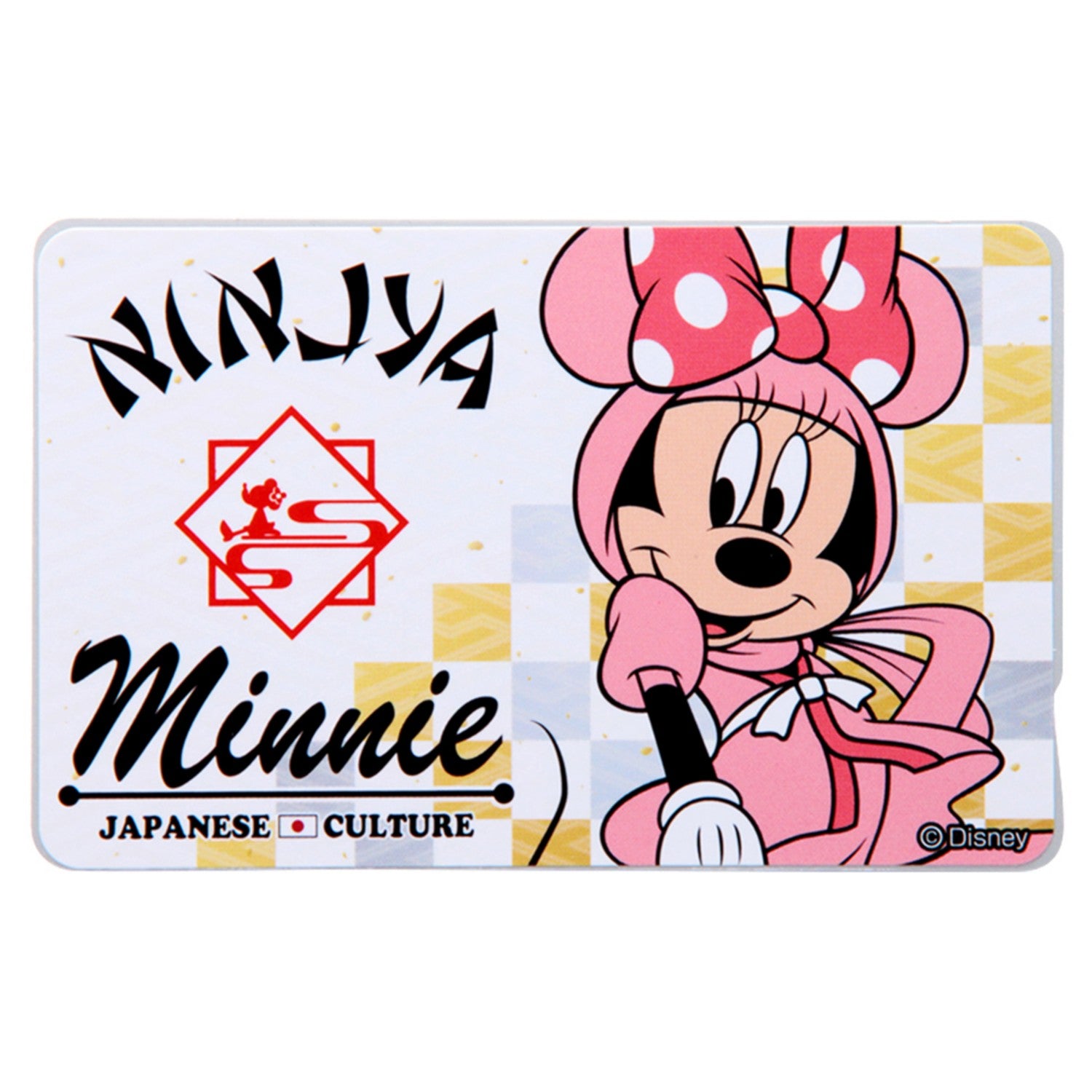 IC card sticker/Japanese Minnie