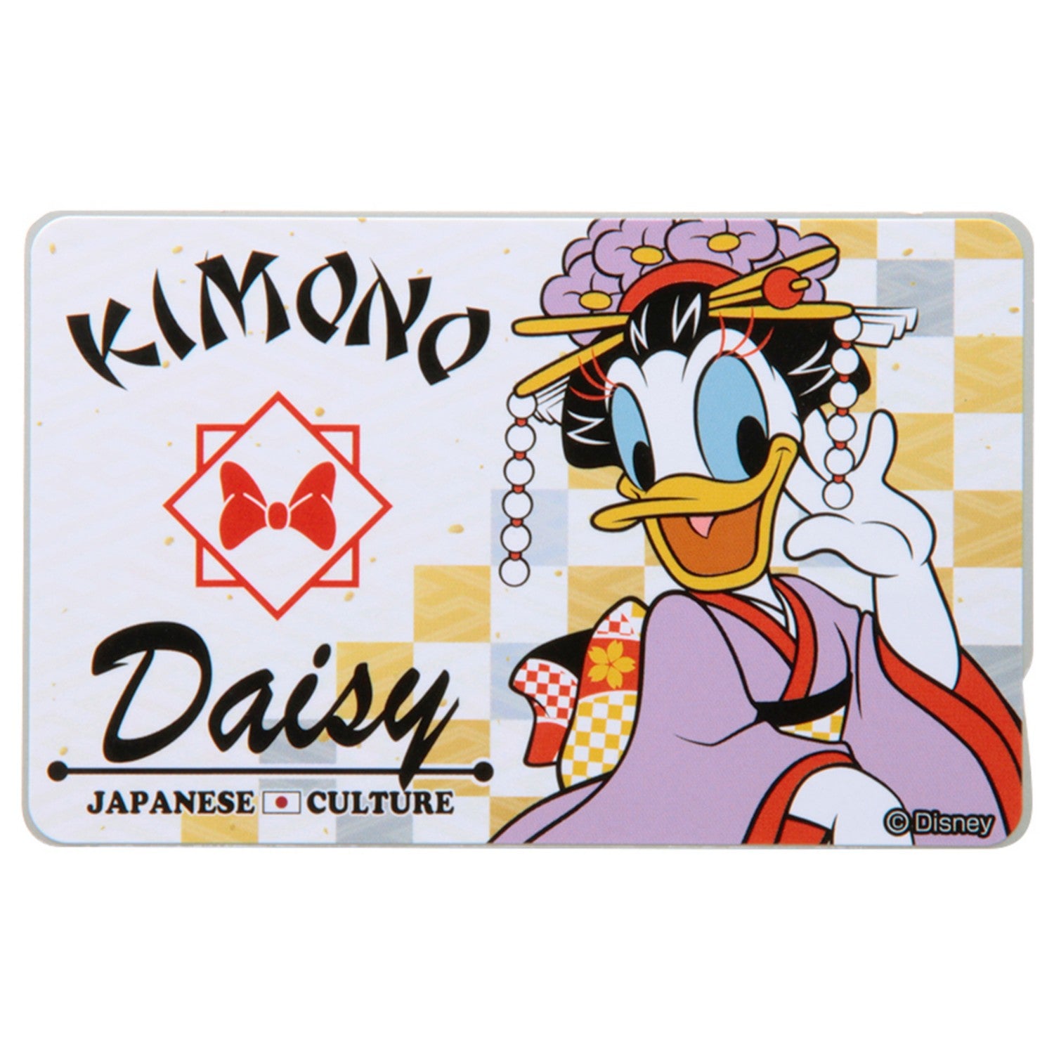 IC card sticker/Japanese Daisy