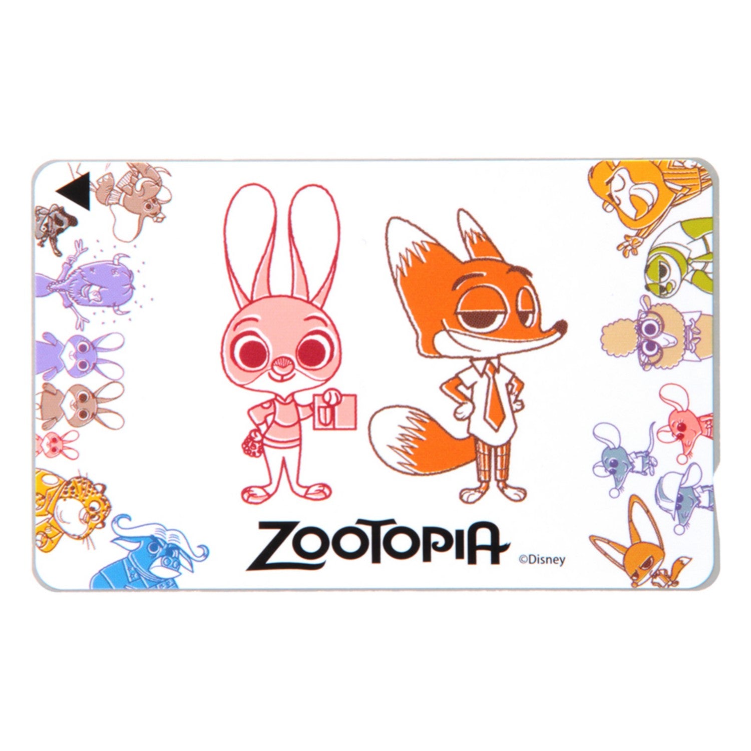 Zootopia IC Card Sticker/Pop Characters B