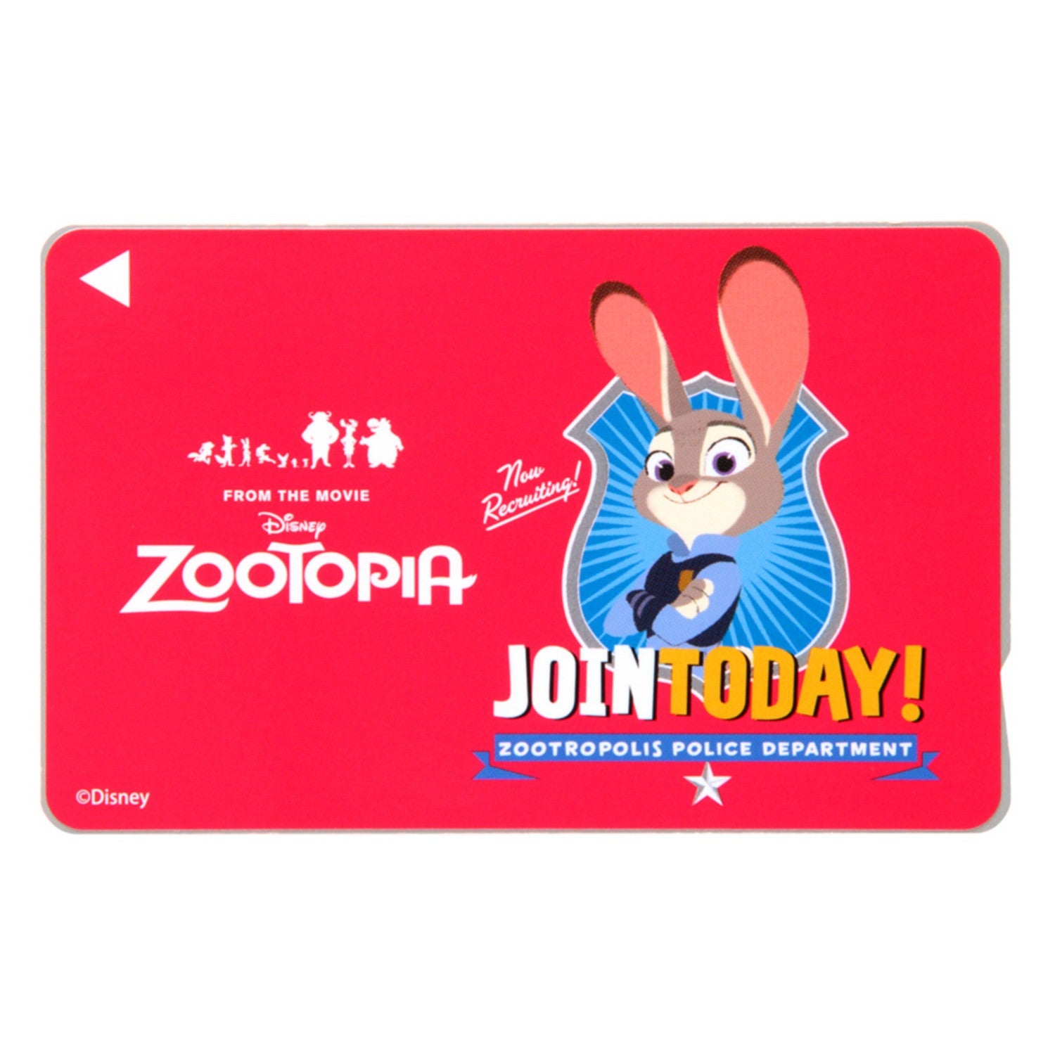 Zootopia IC Card Sticker/Police Judy