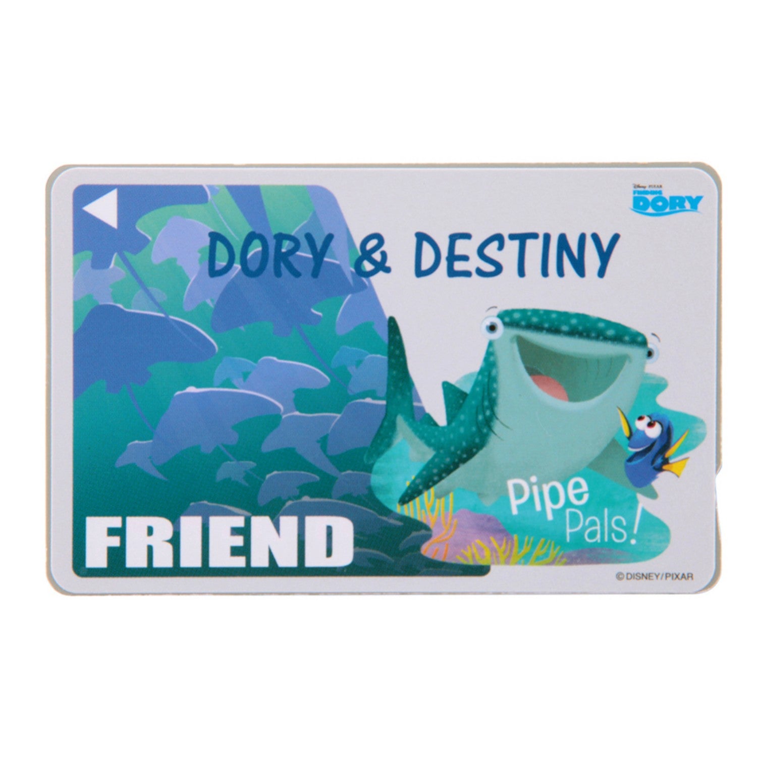 Finding Dory IC Card Sticker Destiny