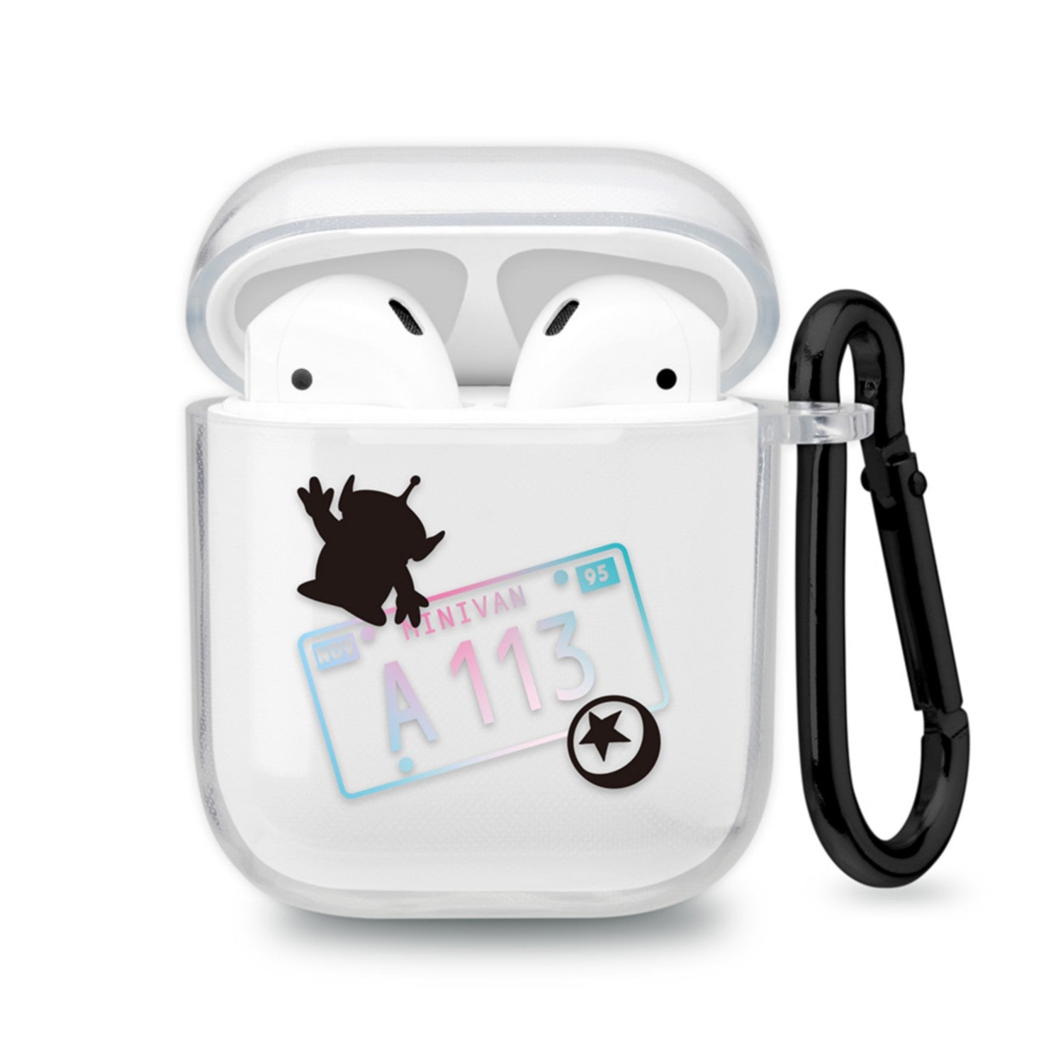 Alien Antibacterial soft case for AirPods charging case