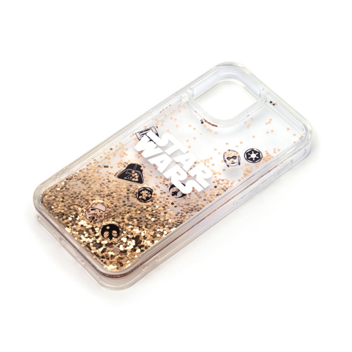 Logo glitter case for iPhone 12 mini