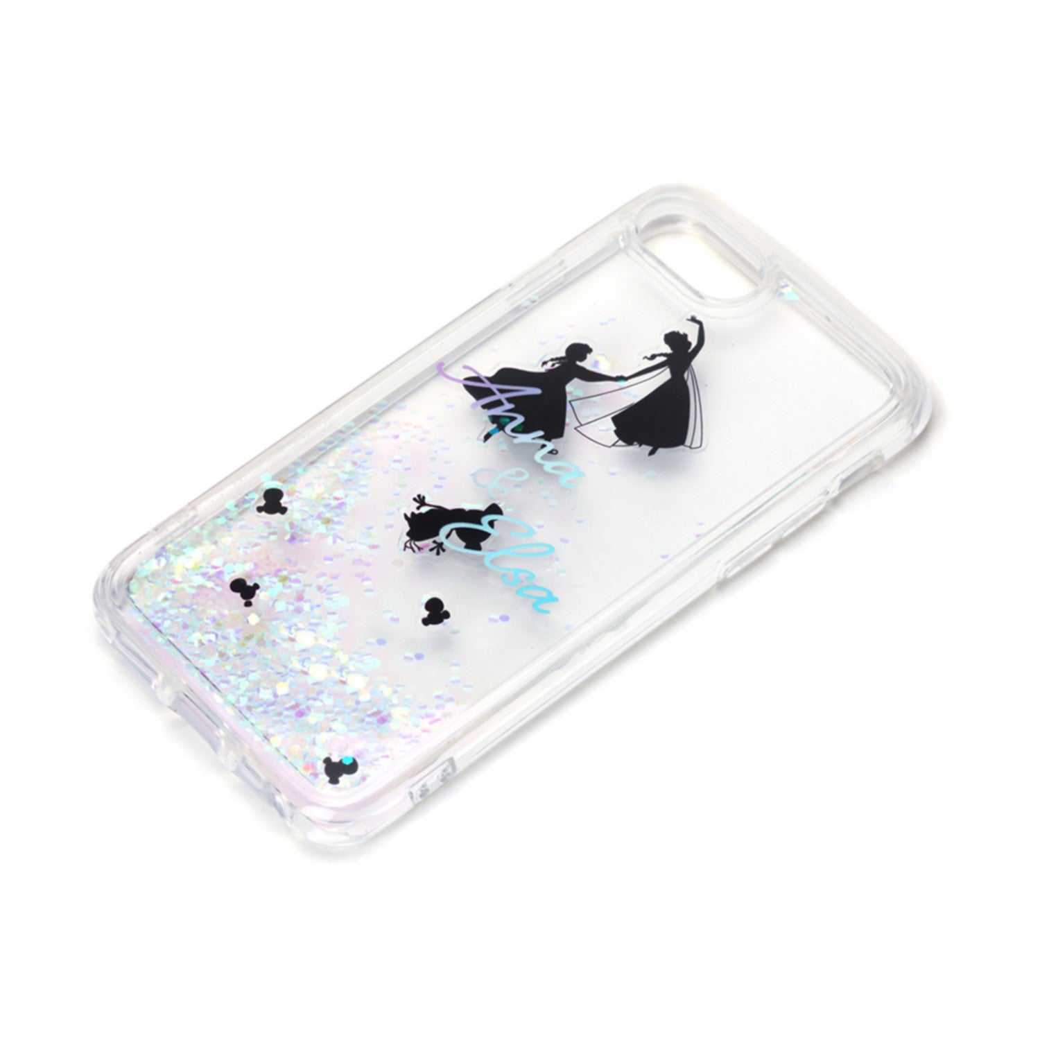 "Frozen" glitter case for iPhone 6/6s/7/8/SE