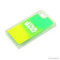 Logo/Green & Yellow Neon Sand Case for iPhone 6/6s/7/8/SE